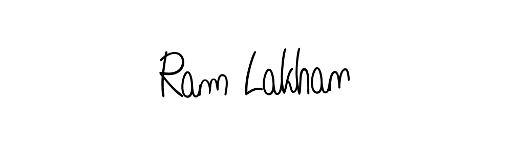 The best way (Angelique-Rose-font-FFP) to make a short signature is to pick only two or three words in your name. The name Ram Lakhan include a total of six letters. For converting this name. Ram Lakhan signature style 5 images and pictures png