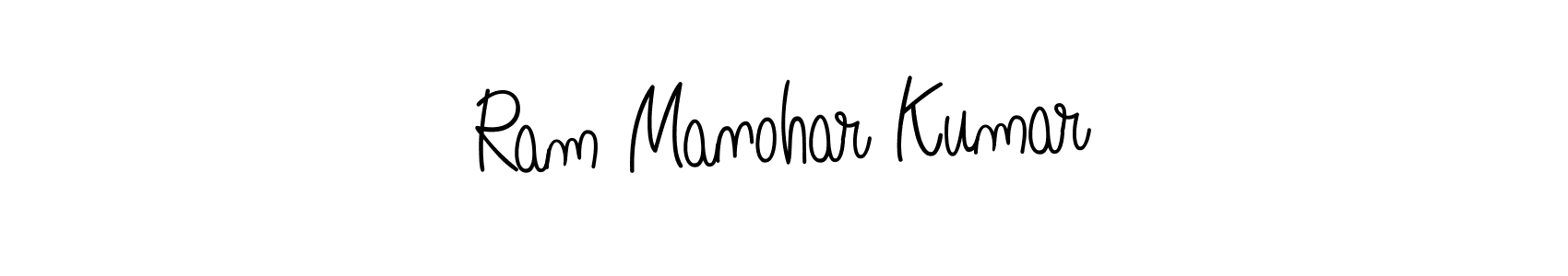 Make a beautiful signature design for name Ram Manohar Kumar. Use this online signature maker to create a handwritten signature for free. Ram Manohar Kumar signature style 5 images and pictures png