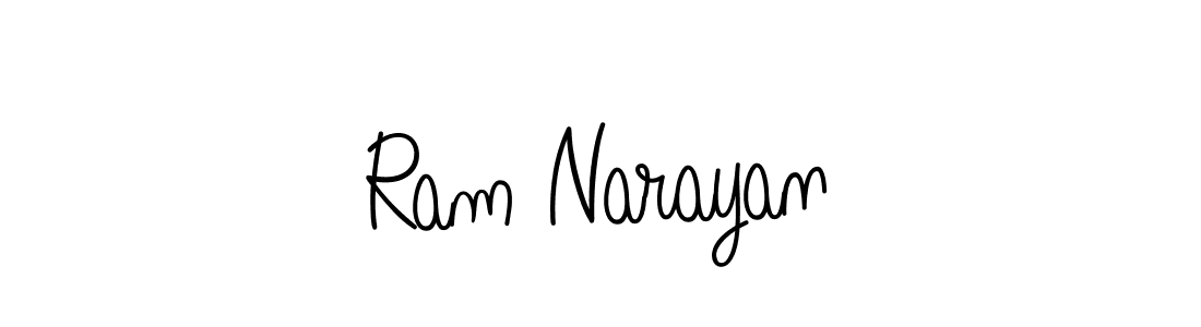 How to Draw Ram Narayan signature style? Angelique-Rose-font-FFP is a latest design signature styles for name Ram Narayan. Ram Narayan signature style 5 images and pictures png