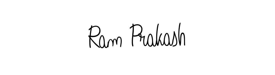 The best way (Angelique-Rose-font-FFP) to make a short signature is to pick only two or three words in your name. The name Ram Prakash include a total of six letters. For converting this name. Ram Prakash signature style 5 images and pictures png