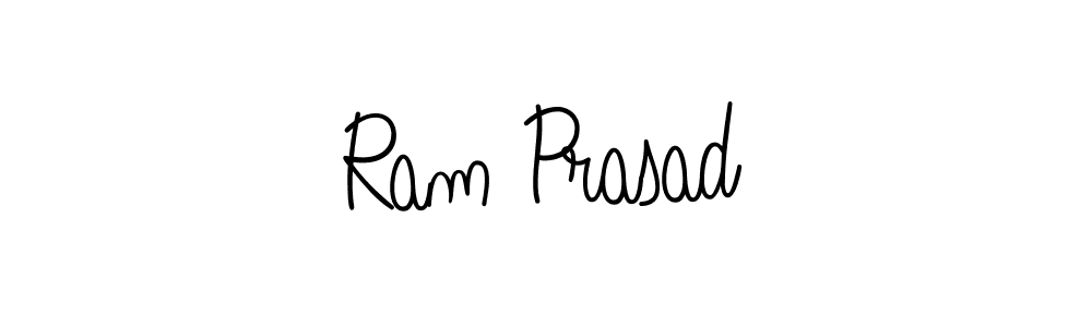 Use a signature maker to create a handwritten signature online. With this signature software, you can design (Angelique-Rose-font-FFP) your own signature for name Ram Prasad. Ram Prasad signature style 5 images and pictures png