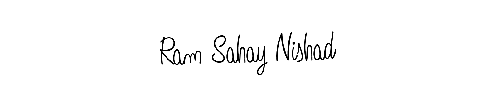 Create a beautiful signature design for name Ram Sahay Nishad. With this signature (Angelique-Rose-font-FFP) fonts, you can make a handwritten signature for free. Ram Sahay Nishad signature style 5 images and pictures png