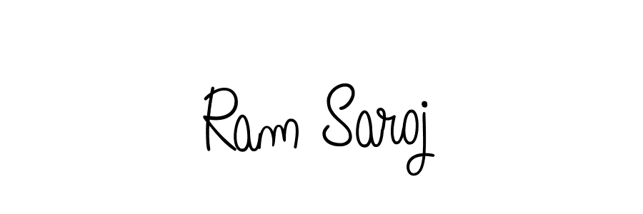 You can use this online signature creator to create a handwritten signature for the name Ram Saroj. This is the best online autograph maker. Ram Saroj signature style 5 images and pictures png