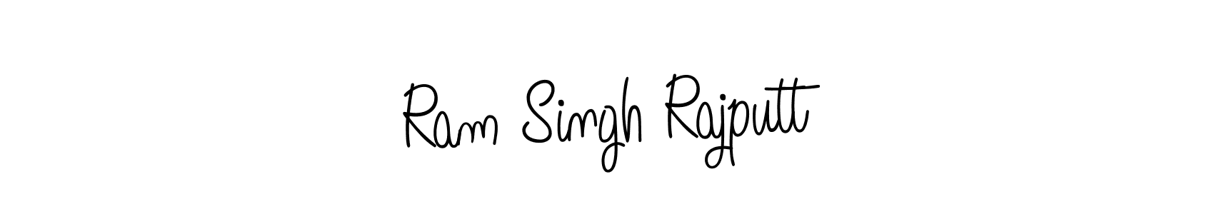 Make a beautiful signature design for name Ram Singh Rajputt. With this signature (Angelique-Rose-font-FFP) style, you can create a handwritten signature for free. Ram Singh Rajputt signature style 5 images and pictures png