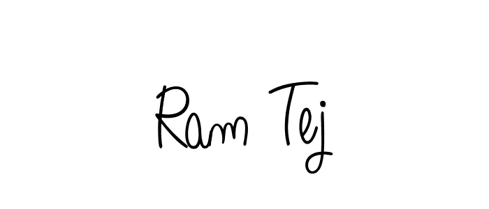 Make a beautiful signature design for name Ram Tej. With this signature (Angelique-Rose-font-FFP) style, you can create a handwritten signature for free. Ram Tej signature style 5 images and pictures png