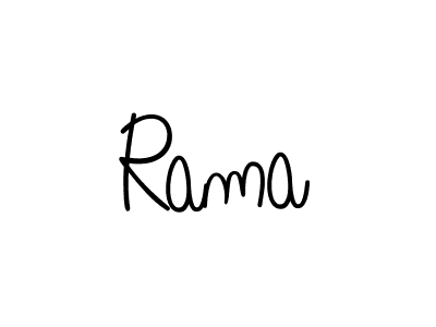 Also we have Rama name is the best signature style. Create professional handwritten signature collection using Angelique-Rose-font-FFP autograph style. Rama signature style 5 images and pictures png