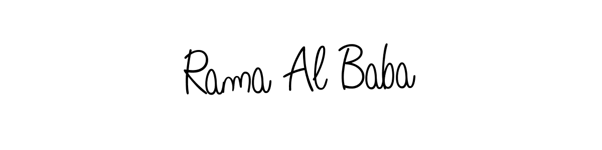 Here are the top 10 professional signature styles for the name Rama Al Baba. These are the best autograph styles you can use for your name. Rama Al Baba signature style 5 images and pictures png