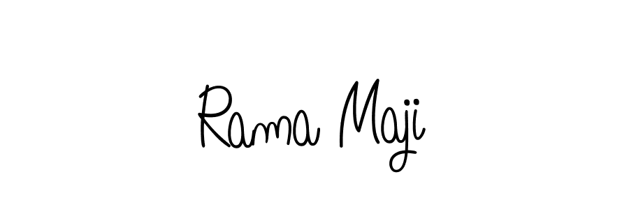 How to Draw Rama Maji signature style? Angelique-Rose-font-FFP is a latest design signature styles for name Rama Maji. Rama Maji signature style 5 images and pictures png