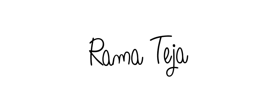 How to Draw Rama Teja signature style? Angelique-Rose-font-FFP is a latest design signature styles for name Rama Teja. Rama Teja signature style 5 images and pictures png