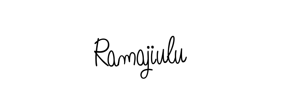 How to Draw Ramajiulu signature style? Angelique-Rose-font-FFP is a latest design signature styles for name Ramajiulu. Ramajiulu signature style 5 images and pictures png