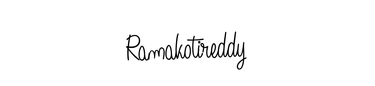 Also You can easily find your signature by using the search form. We will create Ramakotireddy name handwritten signature images for you free of cost using Angelique-Rose-font-FFP sign style. Ramakotireddy signature style 5 images and pictures png