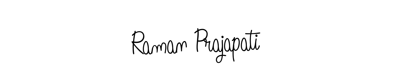 It looks lik you need a new signature style for name Raman Prajapati. Design unique handwritten (Angelique-Rose-font-FFP) signature with our free signature maker in just a few clicks. Raman Prajapati signature style 5 images and pictures png
