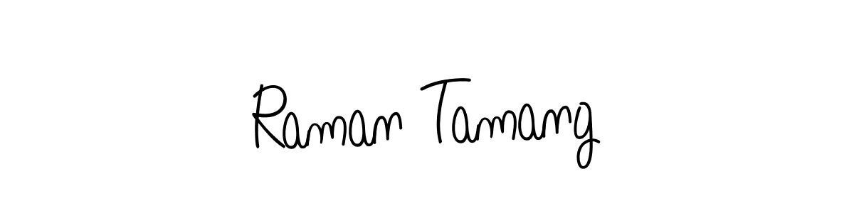Best and Professional Signature Style for Raman Tamang. Angelique-Rose-font-FFP Best Signature Style Collection. Raman Tamang signature style 5 images and pictures png