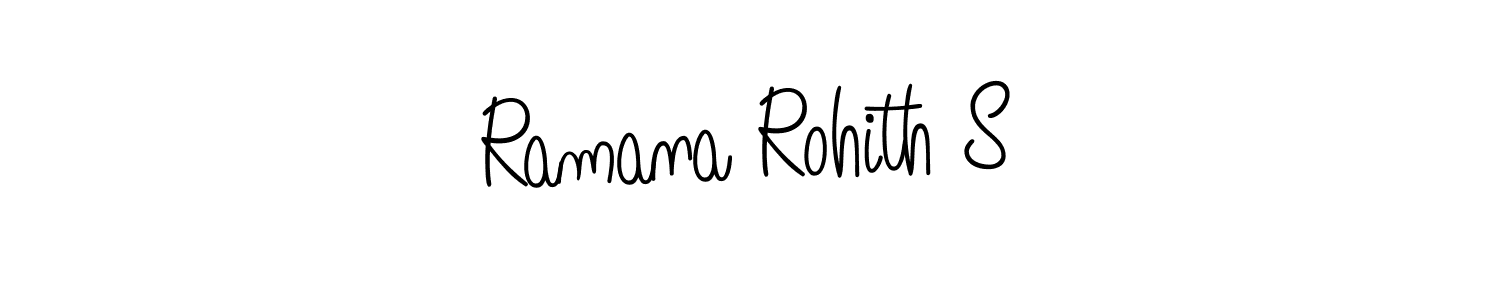 Here are the top 10 professional signature styles for the name Ramana Rohith S. These are the best autograph styles you can use for your name. Ramana Rohith S signature style 5 images and pictures png