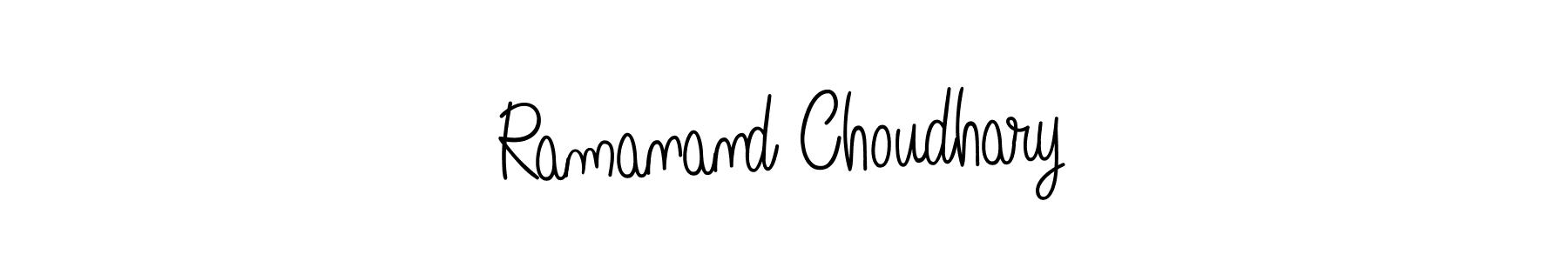 if you are searching for the best signature style for your name Ramanand Choudhary. so please give up your signature search. here we have designed multiple signature styles  using Angelique-Rose-font-FFP. Ramanand Choudhary signature style 5 images and pictures png