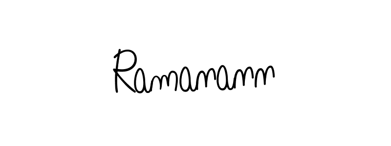 if you are searching for the best signature style for your name Ramanann. so please give up your signature search. here we have designed multiple signature styles  using Angelique-Rose-font-FFP. Ramanann signature style 5 images and pictures png