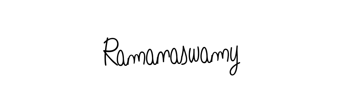 How to make Ramanaswamy signature? Angelique-Rose-font-FFP is a professional autograph style. Create handwritten signature for Ramanaswamy name. Ramanaswamy signature style 5 images and pictures png