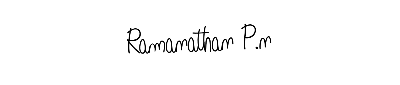 Make a beautiful signature design for name Ramanathan P.n. Use this online signature maker to create a handwritten signature for free. Ramanathan P.n signature style 5 images and pictures png