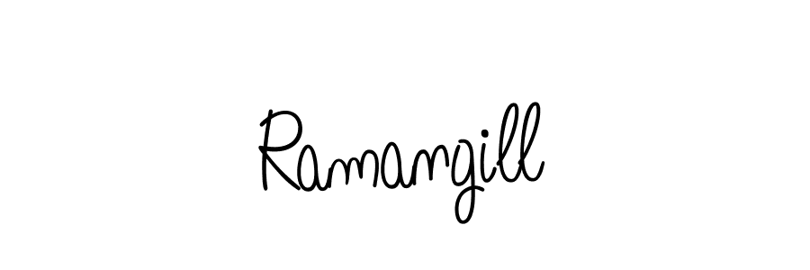 Check out images of Autograph of Ramangill name. Actor Ramangill Signature Style. Angelique-Rose-font-FFP is a professional sign style online. Ramangill signature style 5 images and pictures png