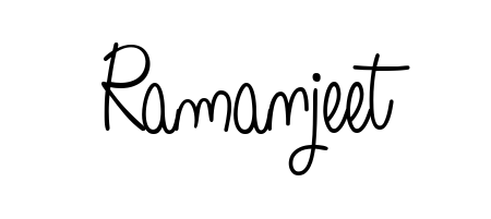 Achieve flawless digital penmanship with Ramanjeet name in Angelique-Rose-font-FFP font. The perfect tool for creating online signatures. Ramanjeet signature style 5 images and pictures png