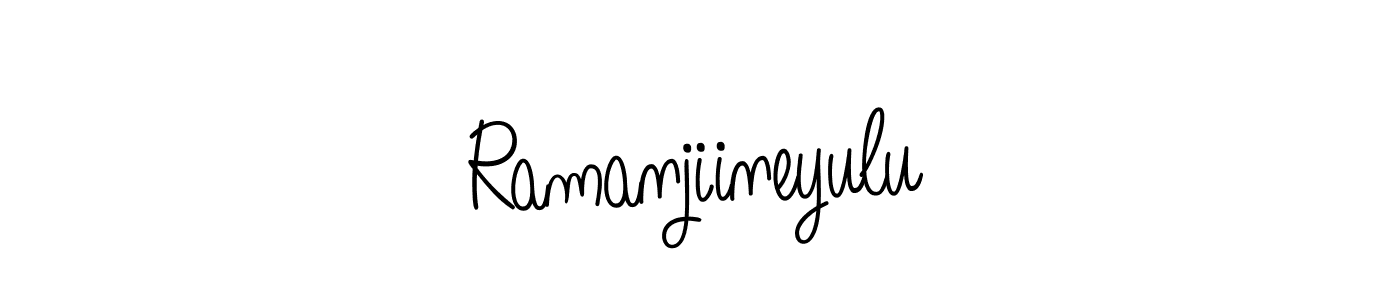 Also You can easily find your signature by using the search form. We will create Ramanjiineyulu name handwritten signature images for you free of cost using Angelique-Rose-font-FFP sign style. Ramanjiineyulu signature style 5 images and pictures png
