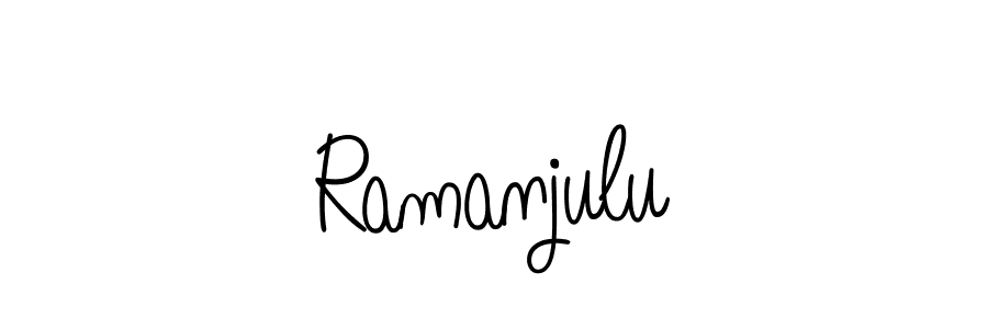 Similarly Angelique-Rose-font-FFP is the best handwritten signature design. Signature creator online .You can use it as an online autograph creator for name Ramanjulu. Ramanjulu signature style 5 images and pictures png