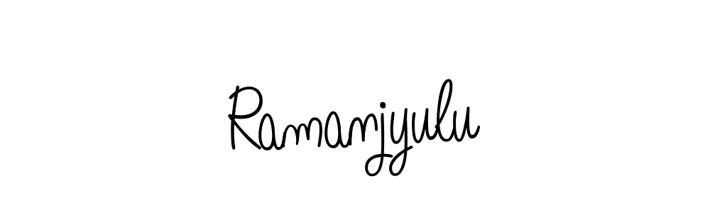 It looks lik you need a new signature style for name Ramanjyulu. Design unique handwritten (Angelique-Rose-font-FFP) signature with our free signature maker in just a few clicks. Ramanjyulu signature style 5 images and pictures png