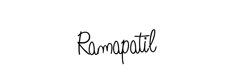Make a short Ramapatil signature style. Manage your documents anywhere anytime using Angelique-Rose-font-FFP. Create and add eSignatures, submit forms, share and send files easily. Ramapatil signature style 5 images and pictures png