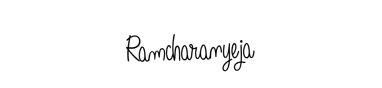 Best and Professional Signature Style for Ramcharanyeja. Angelique-Rose-font-FFP Best Signature Style Collection. Ramcharanyeja signature style 5 images and pictures png