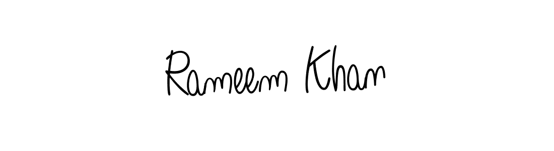 It looks lik you need a new signature style for name Rameem Khan. Design unique handwritten (Angelique-Rose-font-FFP) signature with our free signature maker in just a few clicks. Rameem Khan signature style 5 images and pictures png