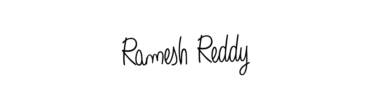 Make a beautiful signature design for name Ramesh Reddy. Use this online signature maker to create a handwritten signature for free. Ramesh Reddy signature style 5 images and pictures png