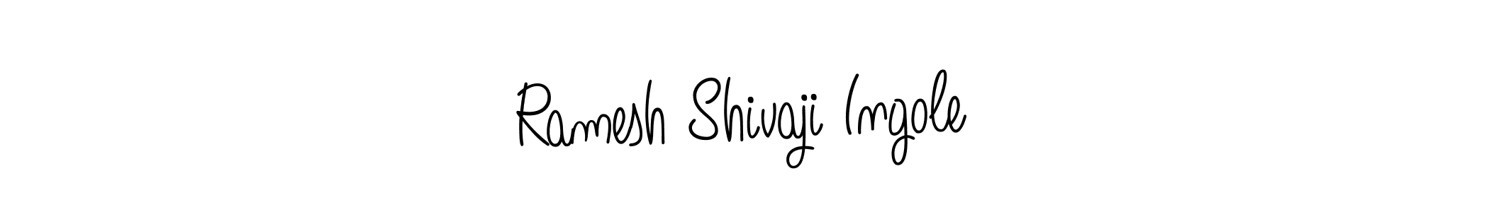 How to make Ramesh Shivaji Ingole signature? Angelique-Rose-font-FFP is a professional autograph style. Create handwritten signature for Ramesh Shivaji Ingole name. Ramesh Shivaji Ingole signature style 5 images and pictures png