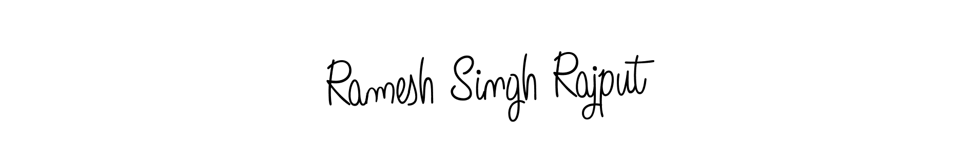 It looks lik you need a new signature style for name Ramesh Singh Rajput. Design unique handwritten (Angelique-Rose-font-FFP) signature with our free signature maker in just a few clicks. Ramesh Singh Rajput signature style 5 images and pictures png