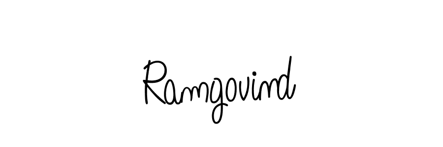 You can use this online signature creator to create a handwritten signature for the name Ramgovind. This is the best online autograph maker. Ramgovind signature style 5 images and pictures png