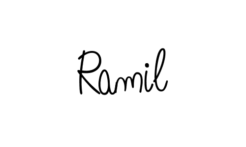 Angelique-Rose-font-FFP is a professional signature style that is perfect for those who want to add a touch of class to their signature. It is also a great choice for those who want to make their signature more unique. Get Ramil name to fancy signature for free. Ramil signature style 5 images and pictures png