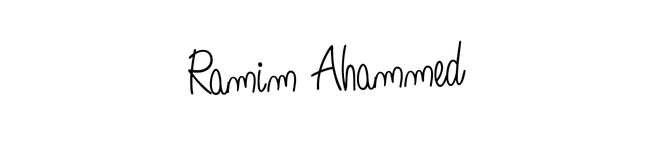 Check out images of Autograph of Ramim Ahammed name. Actor Ramim Ahammed Signature Style. Angelique-Rose-font-FFP is a professional sign style online. Ramim Ahammed signature style 5 images and pictures png