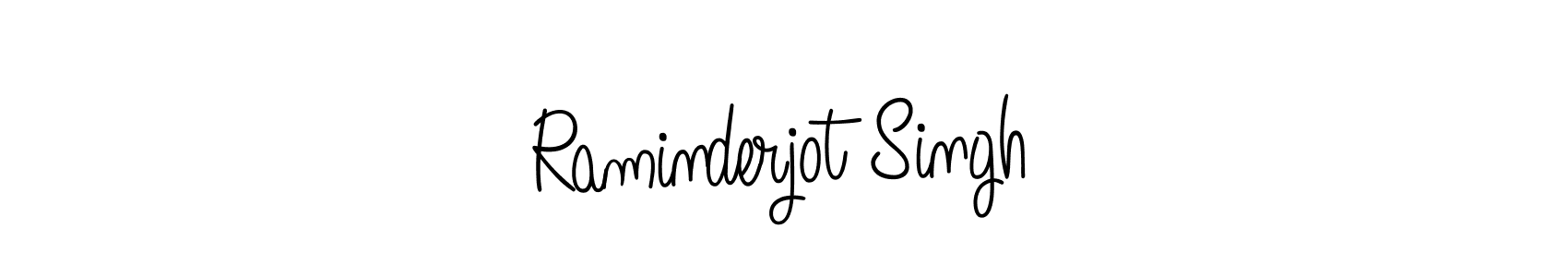 How to Draw Raminderjot Singh signature style? Angelique-Rose-font-FFP is a latest design signature styles for name Raminderjot Singh. Raminderjot Singh signature style 5 images and pictures png