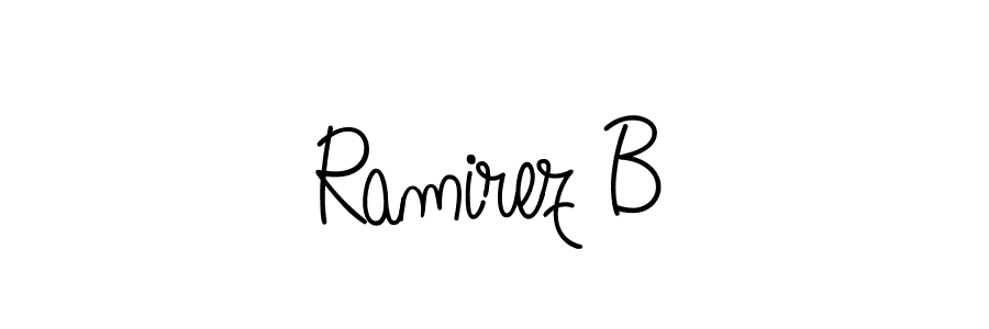 It looks lik you need a new signature style for name Ramirez B. Design unique handwritten (Angelique-Rose-font-FFP) signature with our free signature maker in just a few clicks. Ramirez B signature style 5 images and pictures png