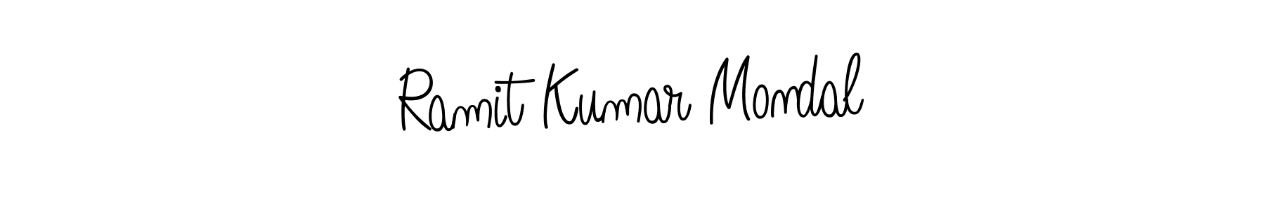 This is the best signature style for the Ramit Kumar Mondal name. Also you like these signature font (Angelique-Rose-font-FFP). Mix name signature. Ramit Kumar Mondal signature style 5 images and pictures png