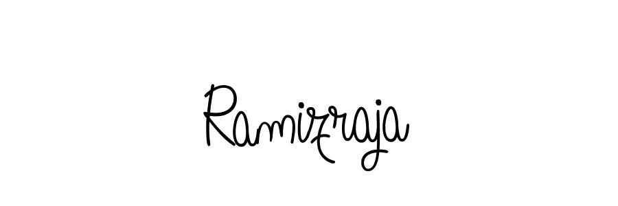 Design your own signature with our free online signature maker. With this signature software, you can create a handwritten (Angelique-Rose-font-FFP) signature for name Ramizraja. Ramizraja signature style 5 images and pictures png