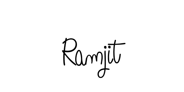 Best and Professional Signature Style for Ramjit. Angelique-Rose-font-FFP Best Signature Style Collection. Ramjit signature style 5 images and pictures png