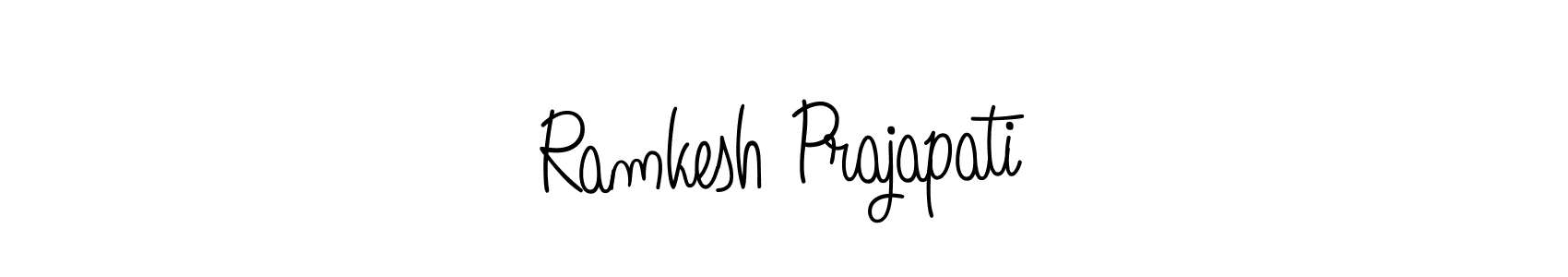 You can use this online signature creator to create a handwritten signature for the name Ramkesh Prajapati. This is the best online autograph maker. Ramkesh Prajapati signature style 5 images and pictures png