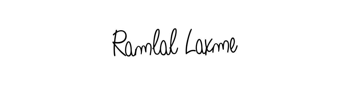Once you've used our free online signature maker to create your best signature Angelique-Rose-font-FFP style, it's time to enjoy all of the benefits that Ramlal Laxme name signing documents. Ramlal Laxme signature style 5 images and pictures png