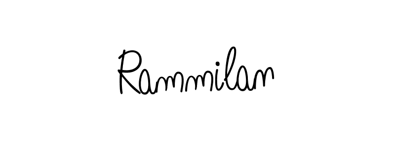 Best and Professional Signature Style for Rammilan. Angelique-Rose-font-FFP Best Signature Style Collection. Rammilan signature style 5 images and pictures png