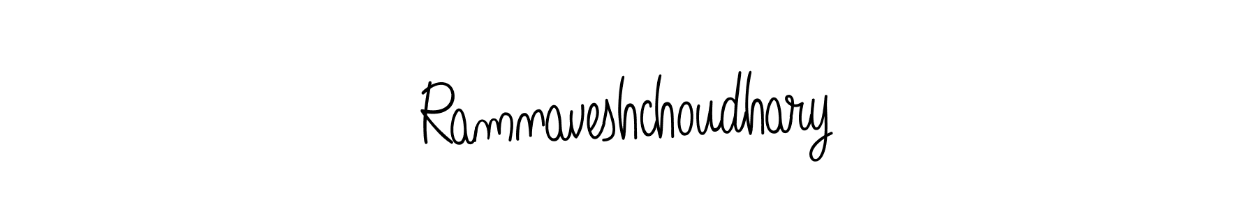 Also we have Ramnaveshchoudhary name is the best signature style. Create professional handwritten signature collection using Angelique-Rose-font-FFP autograph style. Ramnaveshchoudhary signature style 5 images and pictures png