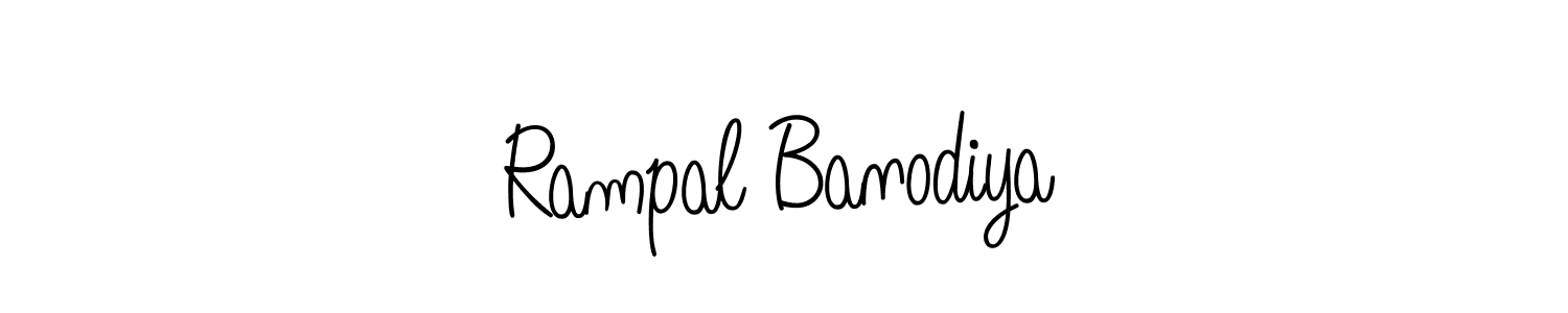 This is the best signature style for the Rampal Banodiya name. Also you like these signature font (Angelique-Rose-font-FFP). Mix name signature. Rampal Banodiya signature style 5 images and pictures png