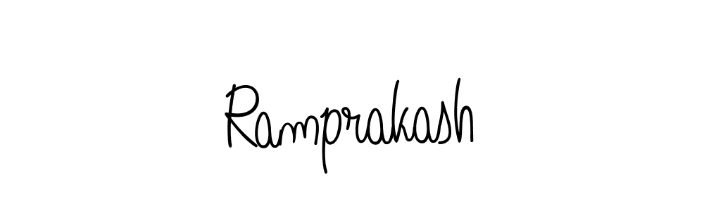 Also we have Ramprakash name is the best signature style. Create professional handwritten signature collection using Angelique-Rose-font-FFP autograph style. Ramprakash signature style 5 images and pictures png