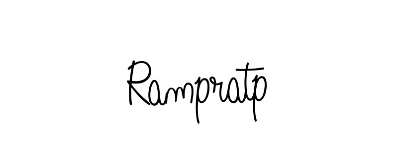 It looks lik you need a new signature style for name Rampratp. Design unique handwritten (Angelique-Rose-font-FFP) signature with our free signature maker in just a few clicks. Rampratp signature style 5 images and pictures png