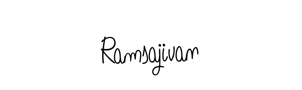 Also we have Ramsajivan name is the best signature style. Create professional handwritten signature collection using Angelique-Rose-font-FFP autograph style. Ramsajivan signature style 5 images and pictures png