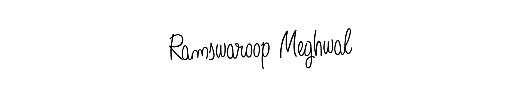 You can use this online signature creator to create a handwritten signature for the name Ramswaroop Meghwal. This is the best online autograph maker. Ramswaroop Meghwal signature style 5 images and pictures png
